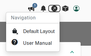 Navigate back purchaser Layout