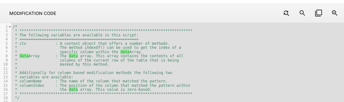 Code Editor Matchhighlighting