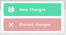 User interface save and discard