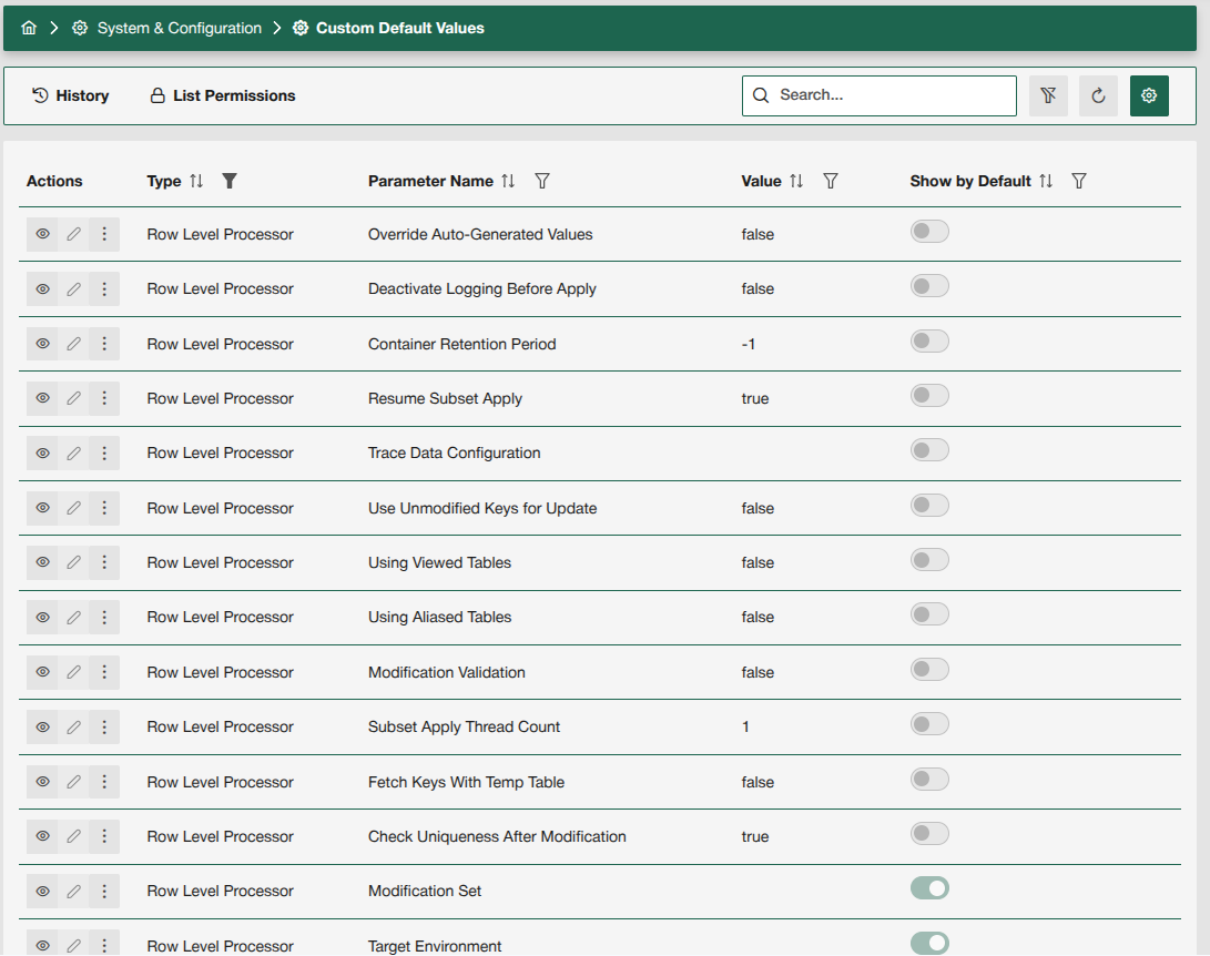 Customize Views